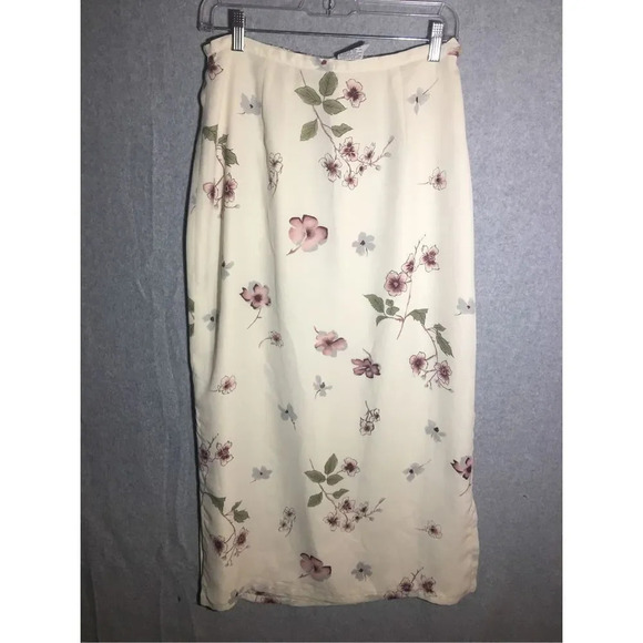 Womens Kathy Ireland Skirt Maxi Vintage Floral Beautiful Boho Cottage Core - Picture 1 of 6